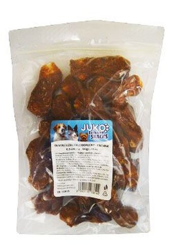 Uzel buvolí obalený kachním masem JUKO Snacks 6,5 cm (15 ks)