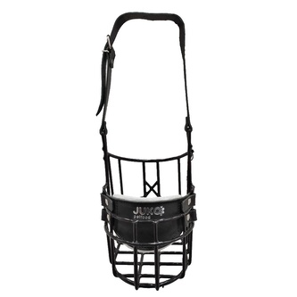 Náhubek černý/kůže bernardýn, novofundlandský - fena