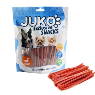 Duck Thin Strips JUKO Snacks 250 g