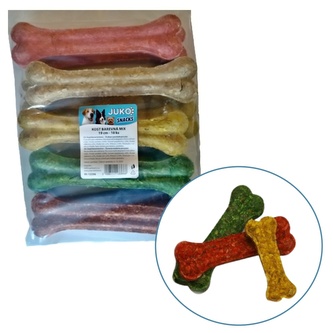 Kost barevná mix JUKO Snacks 19 cm (10 ks)