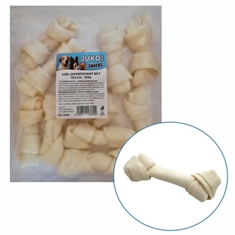 Uzel expandovaný bílý JUKO Snacks 10,5 cm (10 ks)