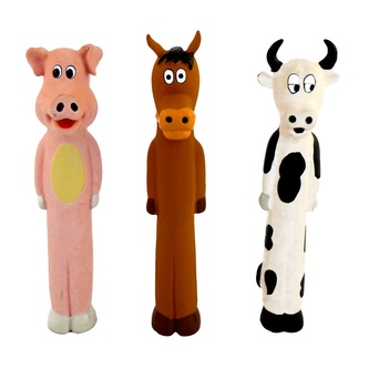 Dlouhán pískací gumový 29 cm