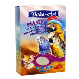 Minerální písek pták s mušlemi Dako 1 kg