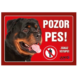 Cedulka Juko ROTVAJLER