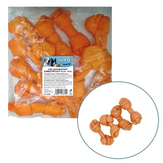 Uzel expandovaný kuřecí příchuť JUKO 16 cm (10 ks)