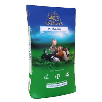 Energys Klasik Králík (výkrm, bez antikokcidik) 10 kg