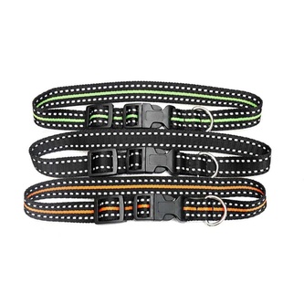 Obojek popruh reflexní prošívání  60 x 2,5 cm