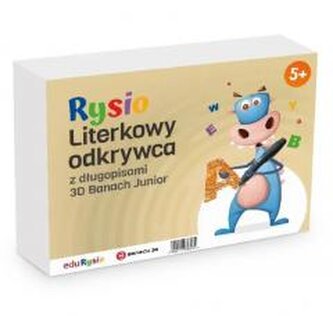 Rysio Literkowy odkrywca z długopisami 3D...