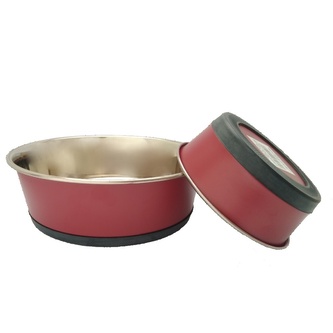 Miska nerez těžká silikonový pásek 2,25 l