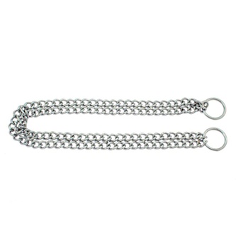 Obojek stahovák dvouřadý 65 cm