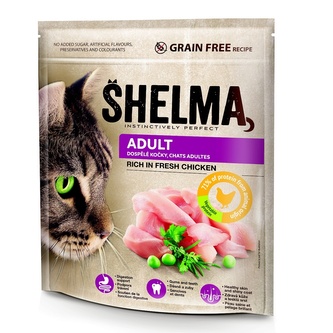 SHELMA Cat Adult Freshmeat Chicken GF 750 g