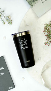 SEIK Termohrnek - A cup of get sh*t done (350 ml)