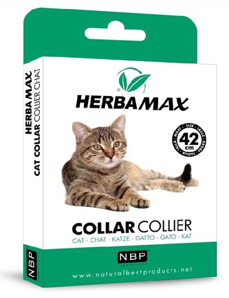 Herba Max Collar Cat repelentní obojek, kočka 42 cm