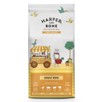 Harper and Bone Dog Adult Large & Medium čerstvé z trhu 2 kg