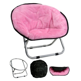 Relaxační křeslo růžové