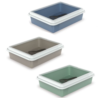 WC s okrajem a lopatkou