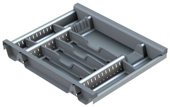 Příborník flexibilní Elletipi Flexo R245/S, pro zásuvky 45 cm, nerez ocel