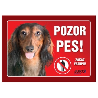 Cedulka Juko JEZEVČÍK dlouhosrstý hnědý