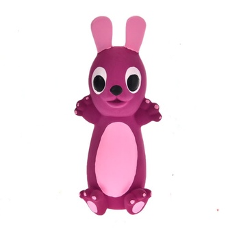 Hračka pes - zajíc latex 19 cm