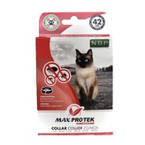 Max Protek repelentní fluorescenční obojek, kočka 42 cm