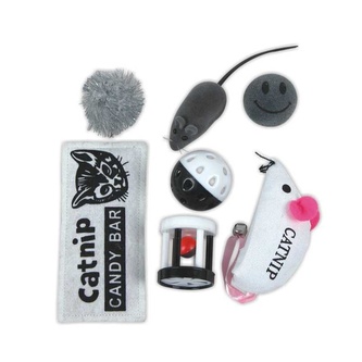 Hračka kočka mix s šantou (7 ks)