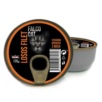 FALCO CAT losos filet, konzerva 120 g