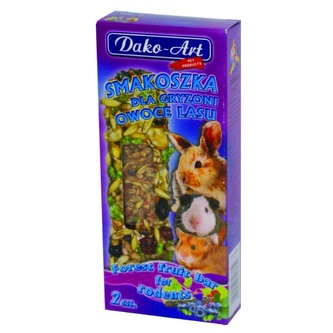 Tyčinka hlodavec s borůvkami Dako (2 ks)