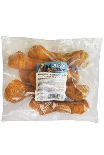Uzel buvolí obalený kuřecím masem JUKO Snacks 15 cm (6 ks)