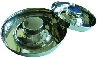 Miska nerez štěně se zvýšeným středem 37 cm