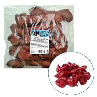 Uzel expandovaný hovězí příchuť JUKO 21 cm (10 ks)