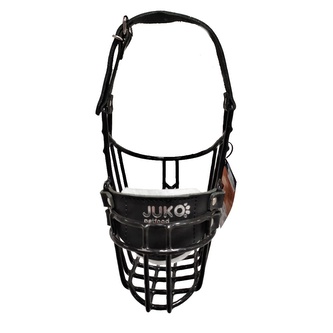 Náhubek černý/kůže kokr, foxteriér, velššpringršpaněl - pes