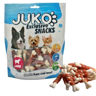 Lamb & White Calcium Bone JUKO Snacks 250 g