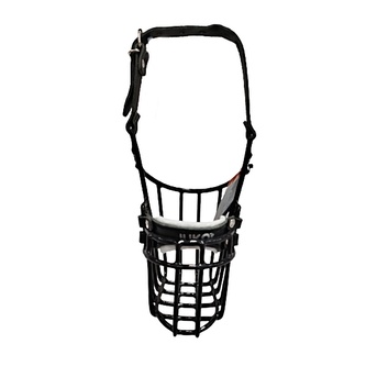 Náhubek černý/kůže pudl, jezevčík - pes