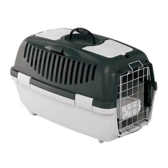 Gulliver 3 Deluxe s miskou - kovová dvířka, šedá