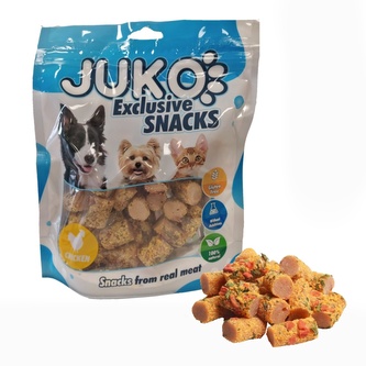 Chicken & vegetable Cake JUKO Snacks 250 g