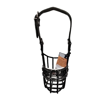 Náhubek černý/kůže špic, pinč - fena a pes