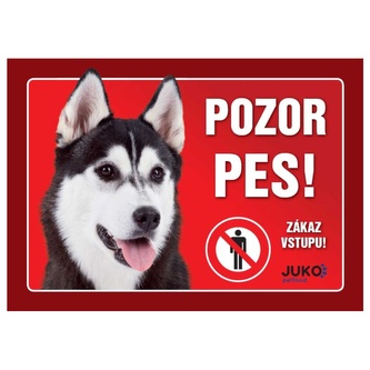 Cedulka Juko HUSKY / MALAMUT