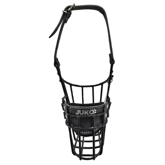 Náhubek černý/kůže dobrman, beauceron - fena