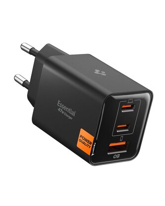 Spigen Essential 47W Wall Charger EE473EU, black