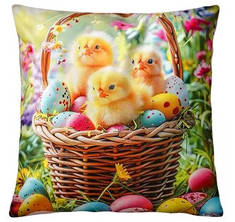 Velikonoční polštář HELLO EASTER IV. 45x45 cm  Mybesthome