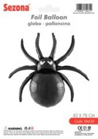 Balon Halloween Pająk 82x78cm