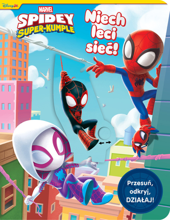 Niech leci sieć! Przesuń, odkryj, DZIAŁAJ! Marvel Spidey i Super-kumple