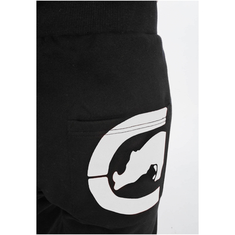 Kalhoty sportovní Ecko Unltd. 2 Face - černé-bílé,