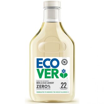 ECOVER ZERO Sensitive na choulostivé prádlo 1L, 22pd