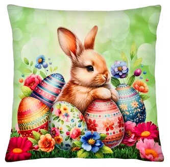 Velikonoční polštář LOVELY BUNNY X. 45x45 cm  Mybesthome