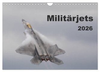 Militärjets (Wandkalender 2026 DIN A4 quer), CALVENDO Monatskalender