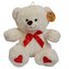 Pluszak 26 cm Miś biały z kokardą DEEF 04307   DE
