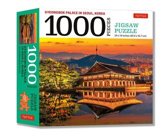 Gyeongbok Palace in Seoul Korea - 1000 Piece Jigsaw Puzzle