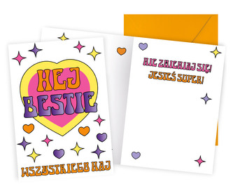 Karnet PR Urodziny - Hej Bestie PR-591