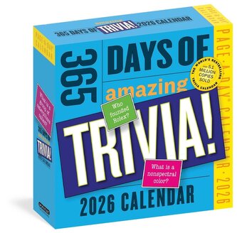 365 Days of Amazing Trivia Page-A-Day(r) Calendar 2026